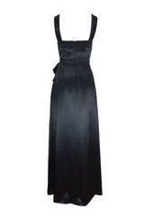 ABITO LUNGO SATIN