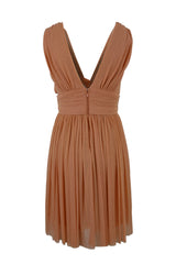 ABITO PLISSE' TULLE FLUIDO LUREX