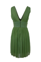 ABITO PLISSE' TULLE FLUIDO LUREX