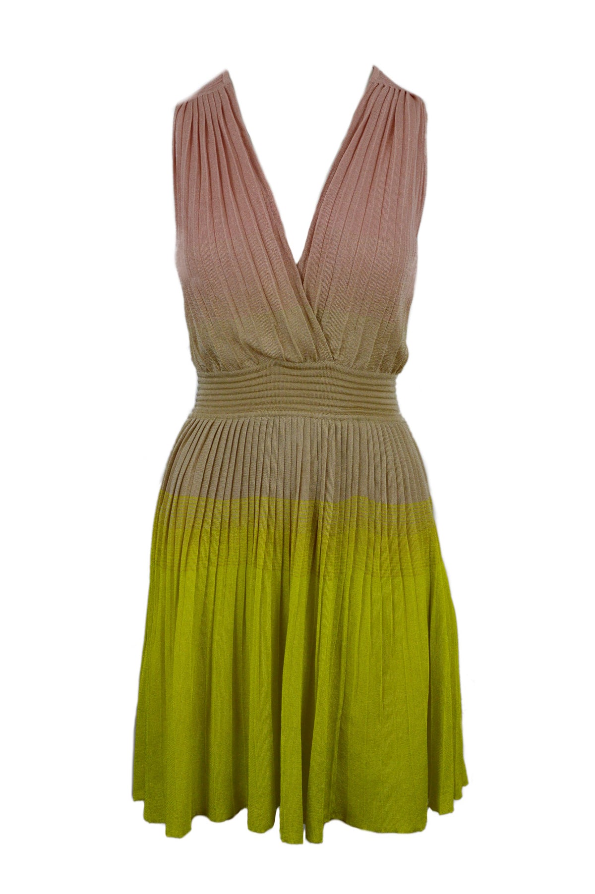 MINI ABITO MAGLIA MICROPLISSE'