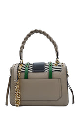 MICHELLE MED HANDLE BAG HORSE