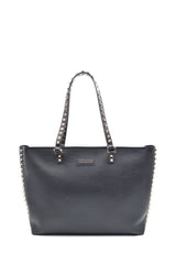 STUDS ROSE SHOPPER BAG BOT PELLE