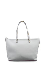 STUDS ROSE SHOPPER BAG BOT PELLE