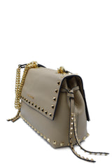 STUDS IZABEL MED HANDLE BAG BOT PELLE