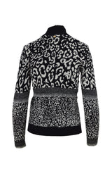 MAGLIA CHIUSA M/L JACQUARD