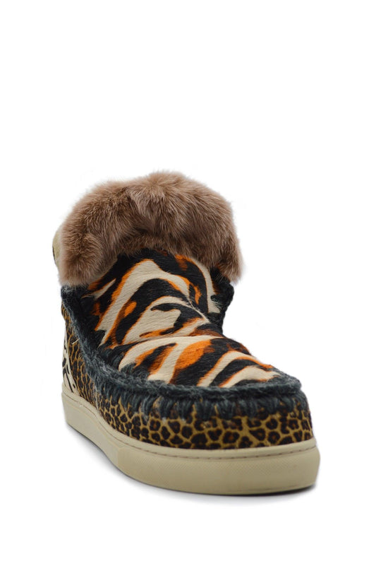 SNEAKER PONY MIX & MINK FUR