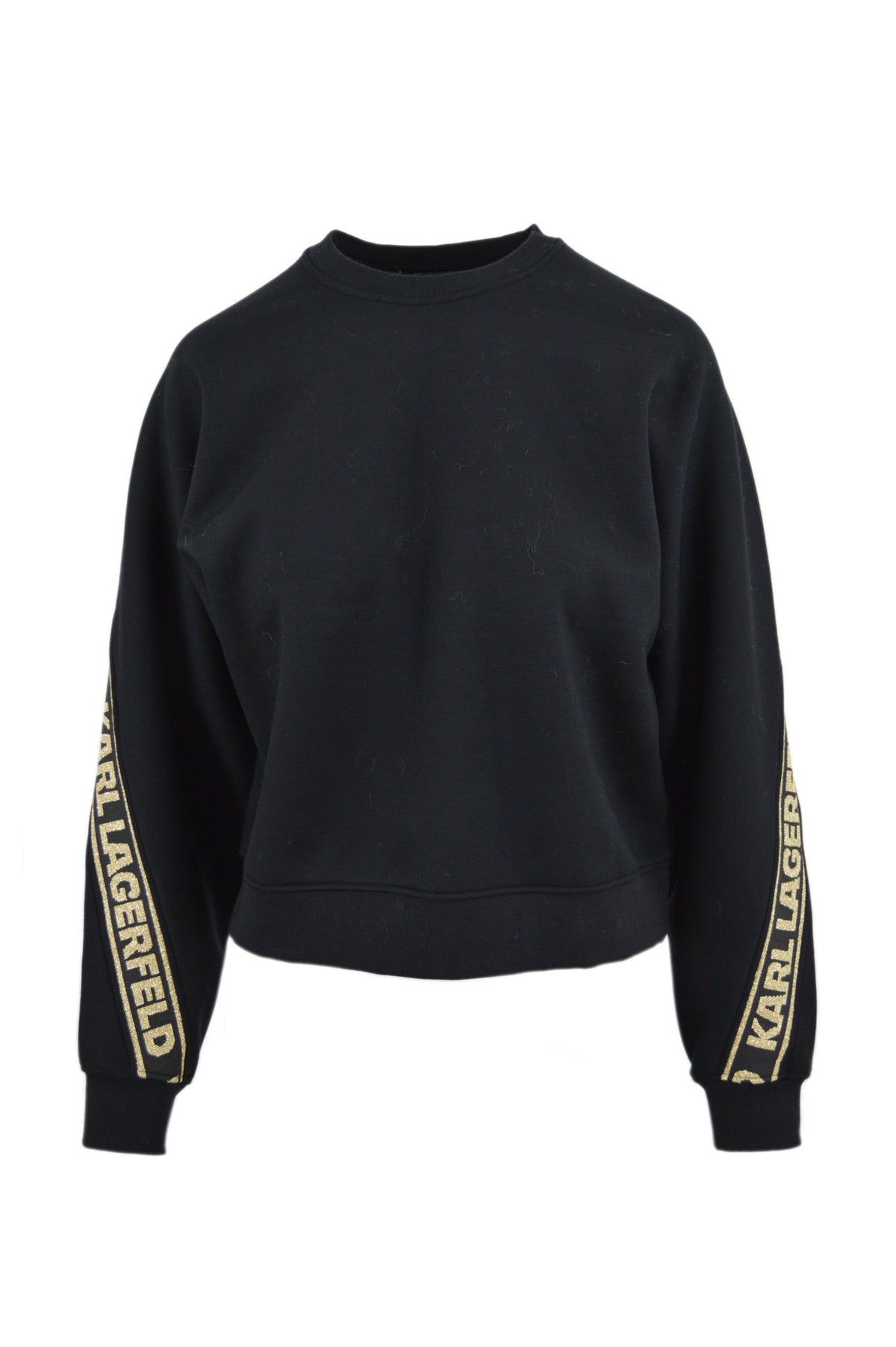 LOGO GLITTER TAPE SWEATSHIRT