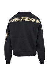 LOGO GLITTER TAPE SWEATSHIRT