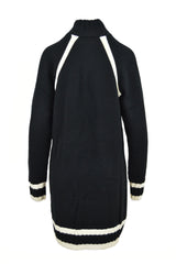 LONG LOGO SWEATER W/ZIP