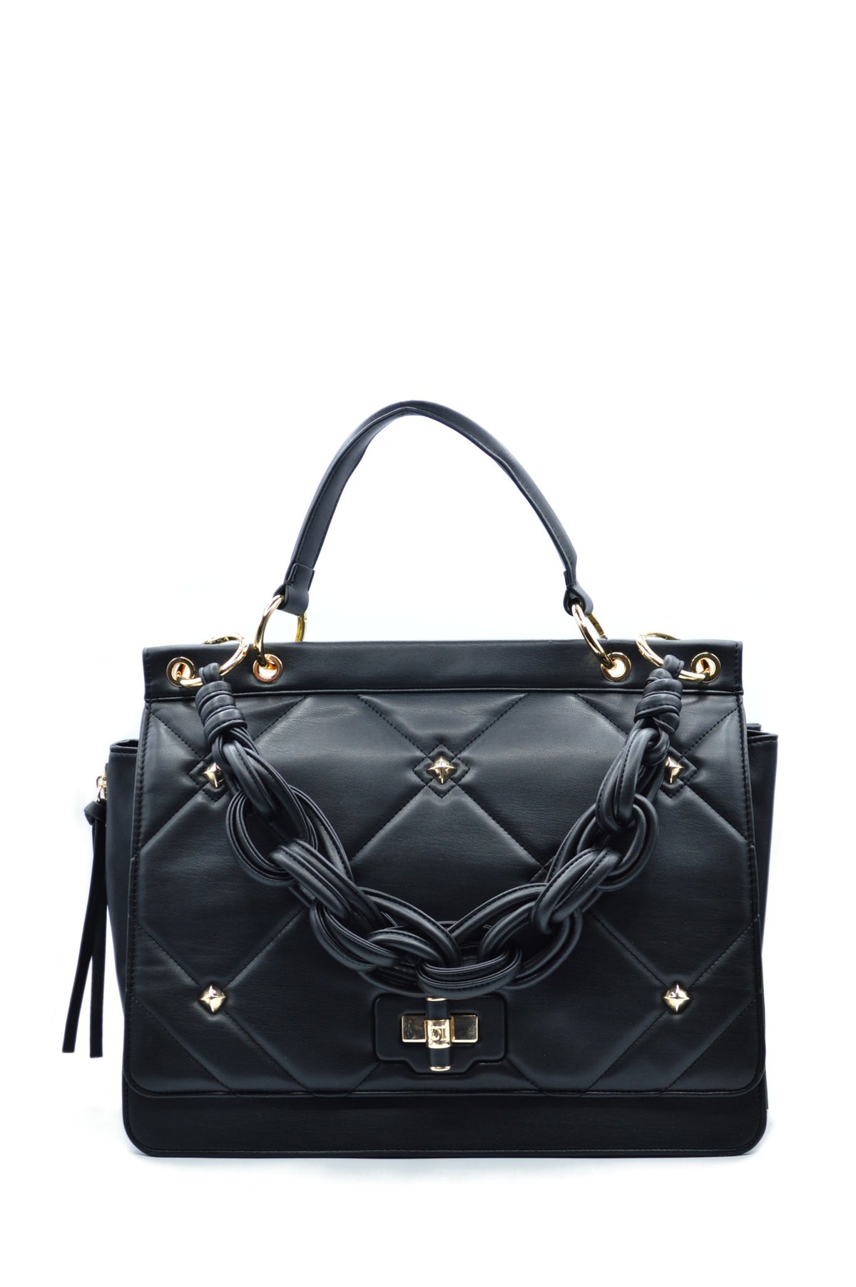 CROSS STUDS KELLY BAG