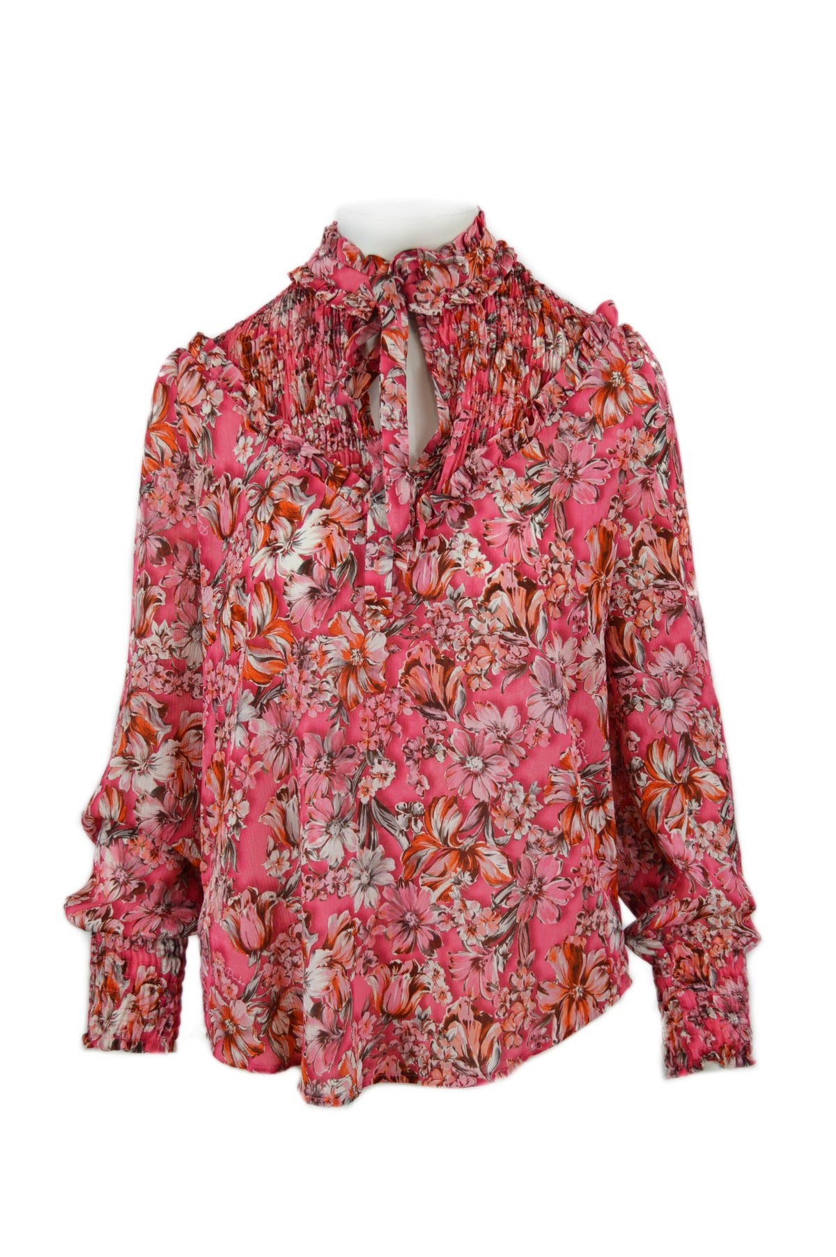 MEDIUM 2 BLUSA CREPPONE JACQUARD