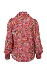 MEDIUM 2 BLUSA CREPPONE JACQUARD