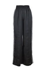 RIETI PANTALONE SATIN NERO