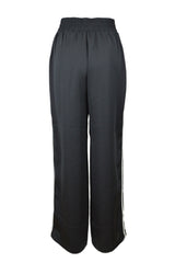 RIETI PANTALONE SATIN NERO
