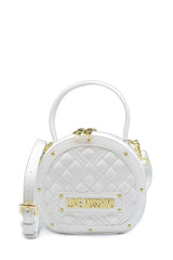 BORSA QUILTED PU BIANCO