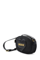 BORSA NYLON + PU NERO