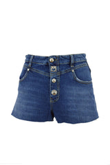 ACCANITA SHORTS DENIM CON MIX BOTTONI