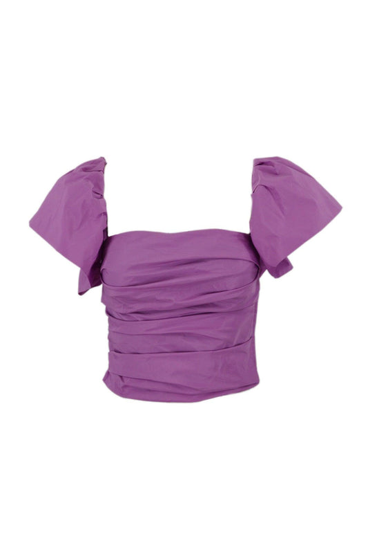 DEBRA TOP TAFFETA