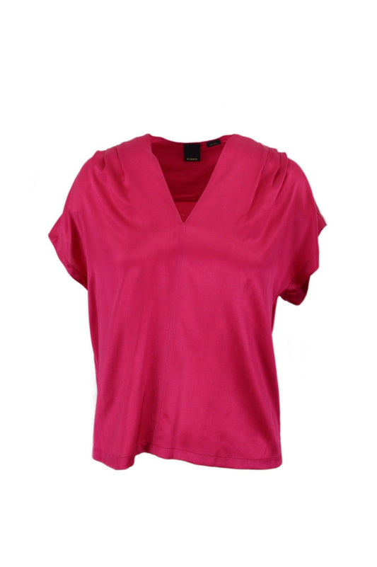 BREVE BLUSA SATIN STRETCH