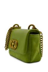 TRANSITION MINI SHOULDER BAG LEATHER+SUEDE