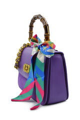 TRANSITION LOLITA MED.HAND BAG LEATHER+SUEDE