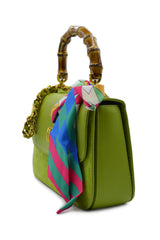 TRANSITION LOLITA MED.HAND BAG LEATHER+SUEDE