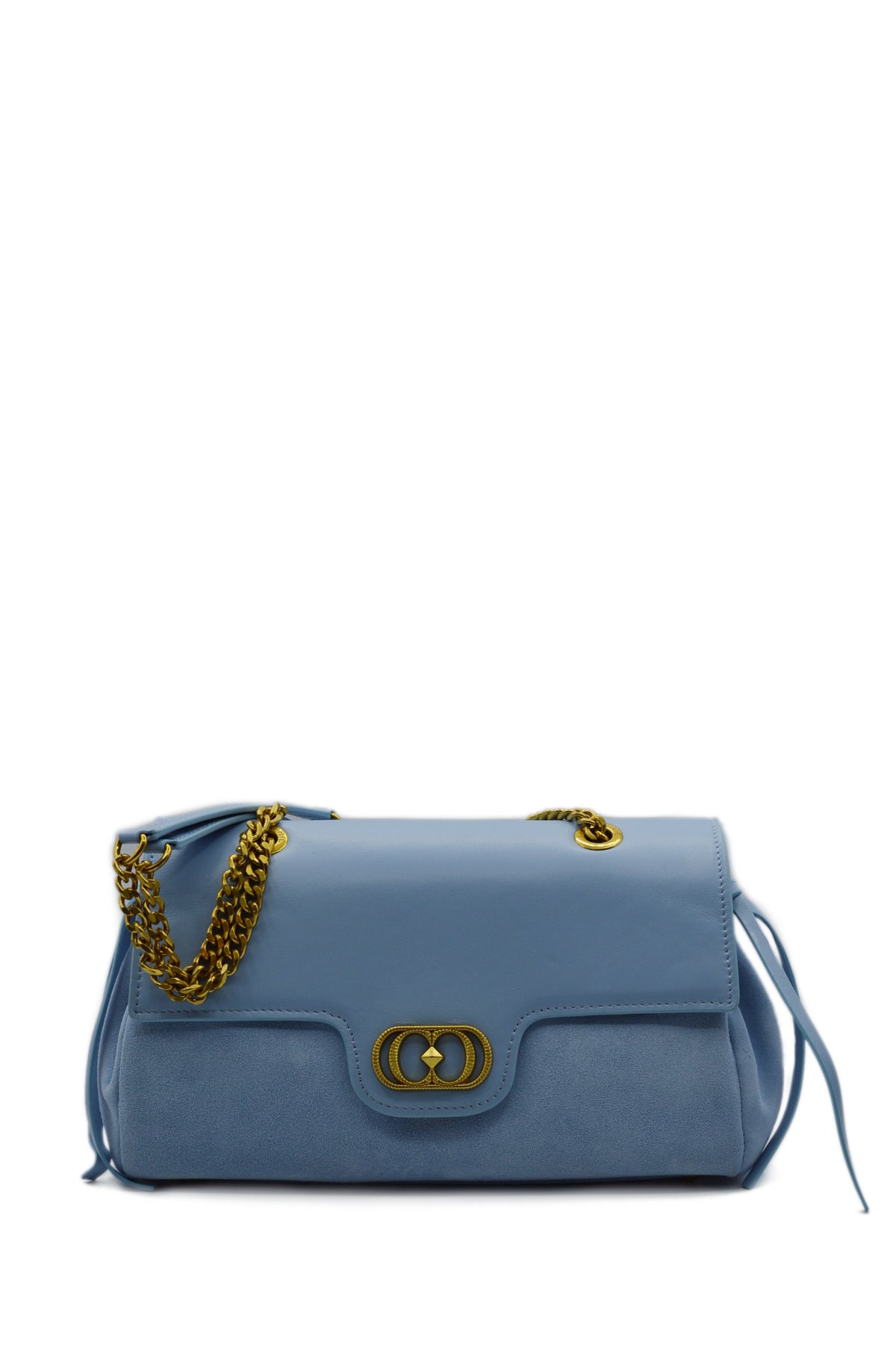 TRANSITION LARGE BAGUETTE LEATHER+SUEDE