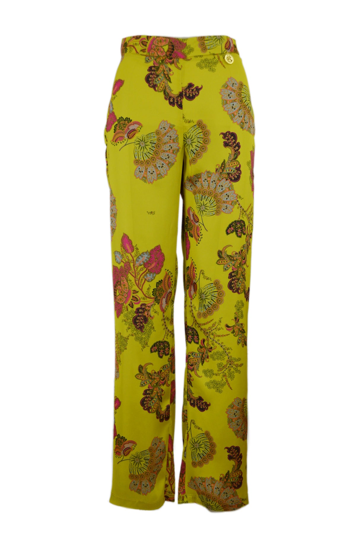 PANTALONE A PALAZZO IN RASO