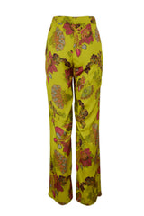 PANTALONE A PALAZZO IN RASO