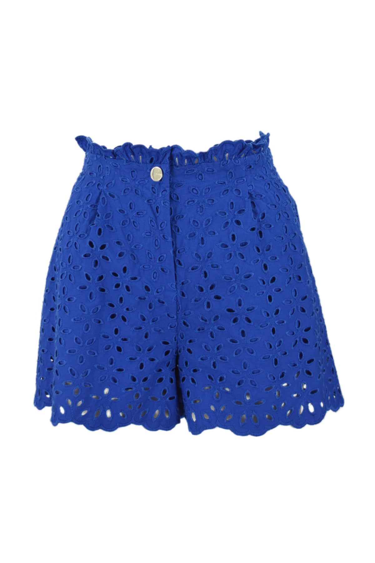 SOLARE SHORTS COTONE RICAMO SANGALLO