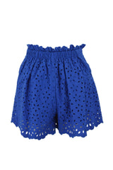 SOLARE SHORTS COTONE RICAMO SANGALLO