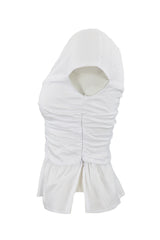 TACITURNO TOP POPELINE STRETCH