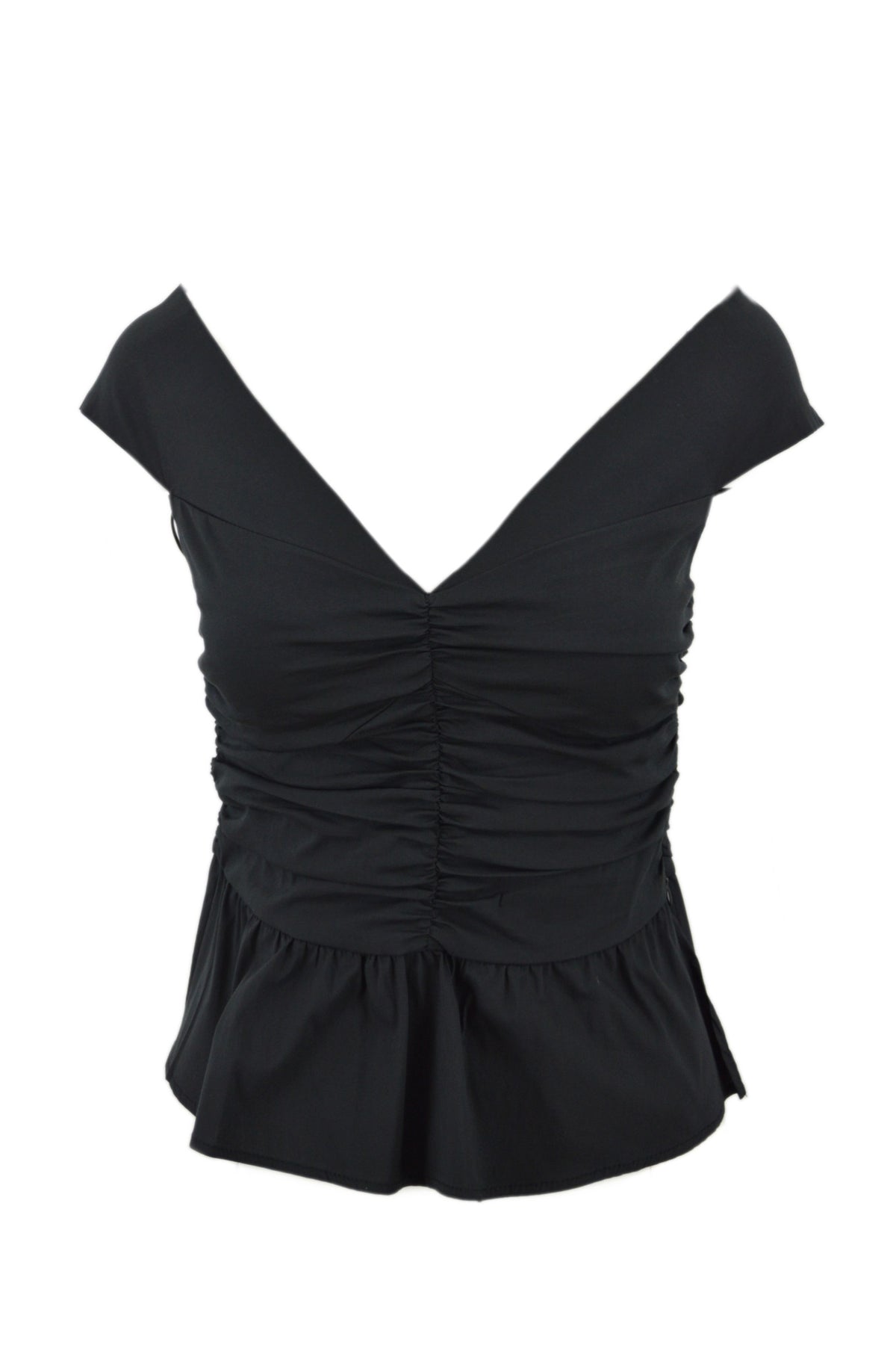 TACITURNO TOP POPELINE STRETCH