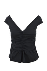 TACITURNO TOP POPELINE STRETCH