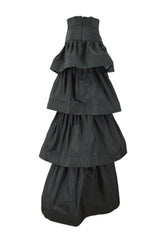 GONNA C/BALZE TAFFETA'