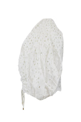 TRAMATO TOP COTONE RICAMO SANGALLO