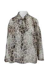 CAMICIA IN CHIFFON STAMPATO