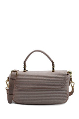 FIREFLY HANDBAG RAFFIA + SYNTH.