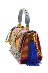 FICUS HANDBAG SYNT./RAF./HORSE