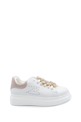 SNEAKER ALOE IN PELLE + FARFALLE