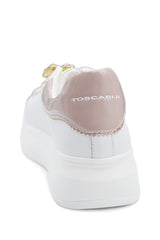 SNEAKER ALOE IN PELLE + FARFALLE