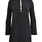 AQUARIOS ABITO CREPE STRETCH CON BOTTONE META