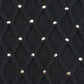 MAGLIA CHIUSA  M/C STRASS