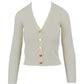 TILACINO CARDIGAN LANA LOGO IN TRASPARENZA