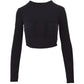 TRINITY MAGLIA NEOPRENE FLUIDO CON GEORGETTE